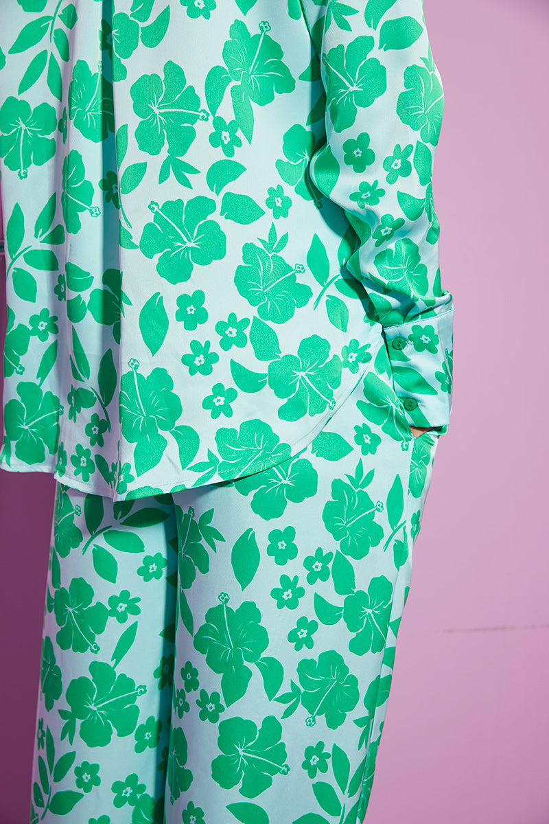 CHEMISE FLEURIE