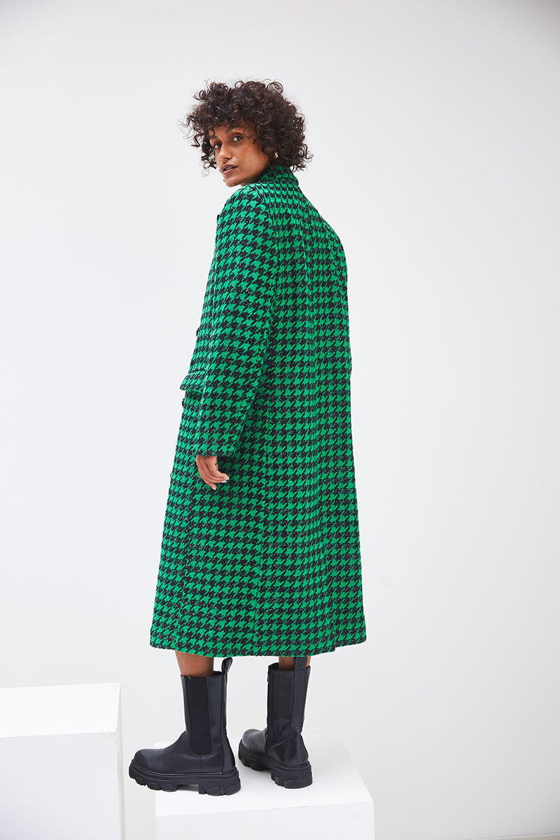 MANTEAU PIEDS-DE-POULE