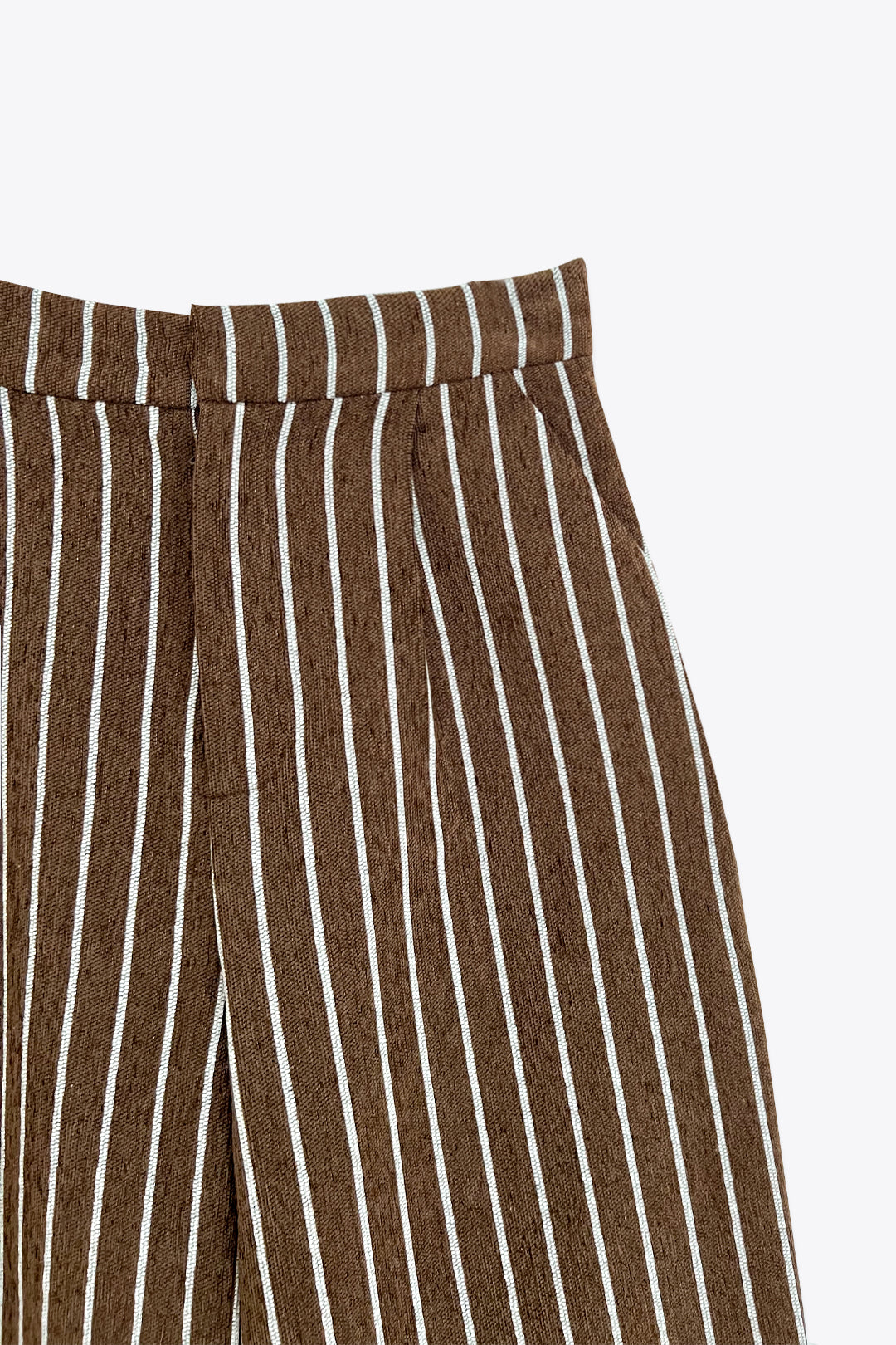 PANTALON À RAYURES EN VELOURS CÔTELÉ