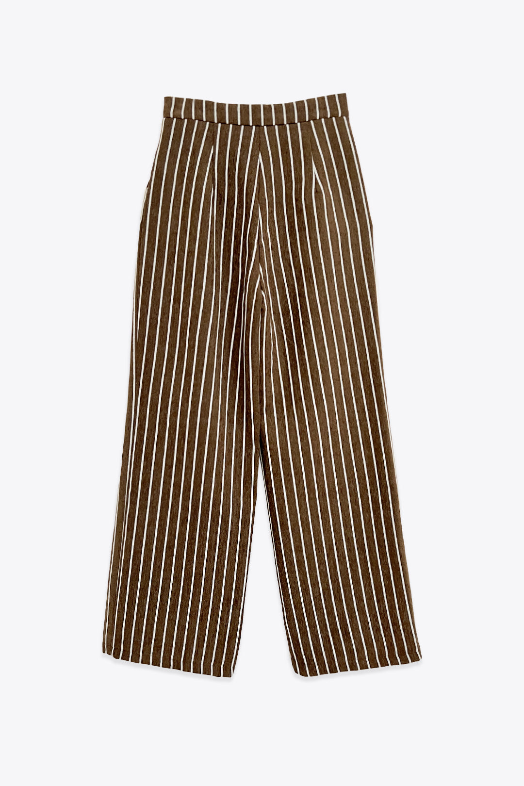 PANTALON À RAYURES EN VELOURS CÔTELÉ