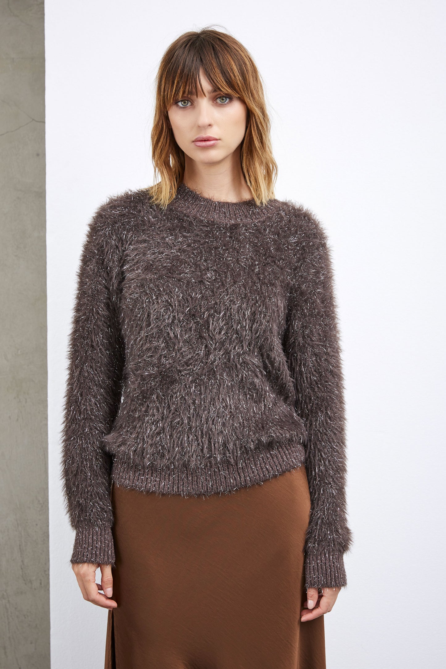 PULL EN MAILLE PAILLETÉ