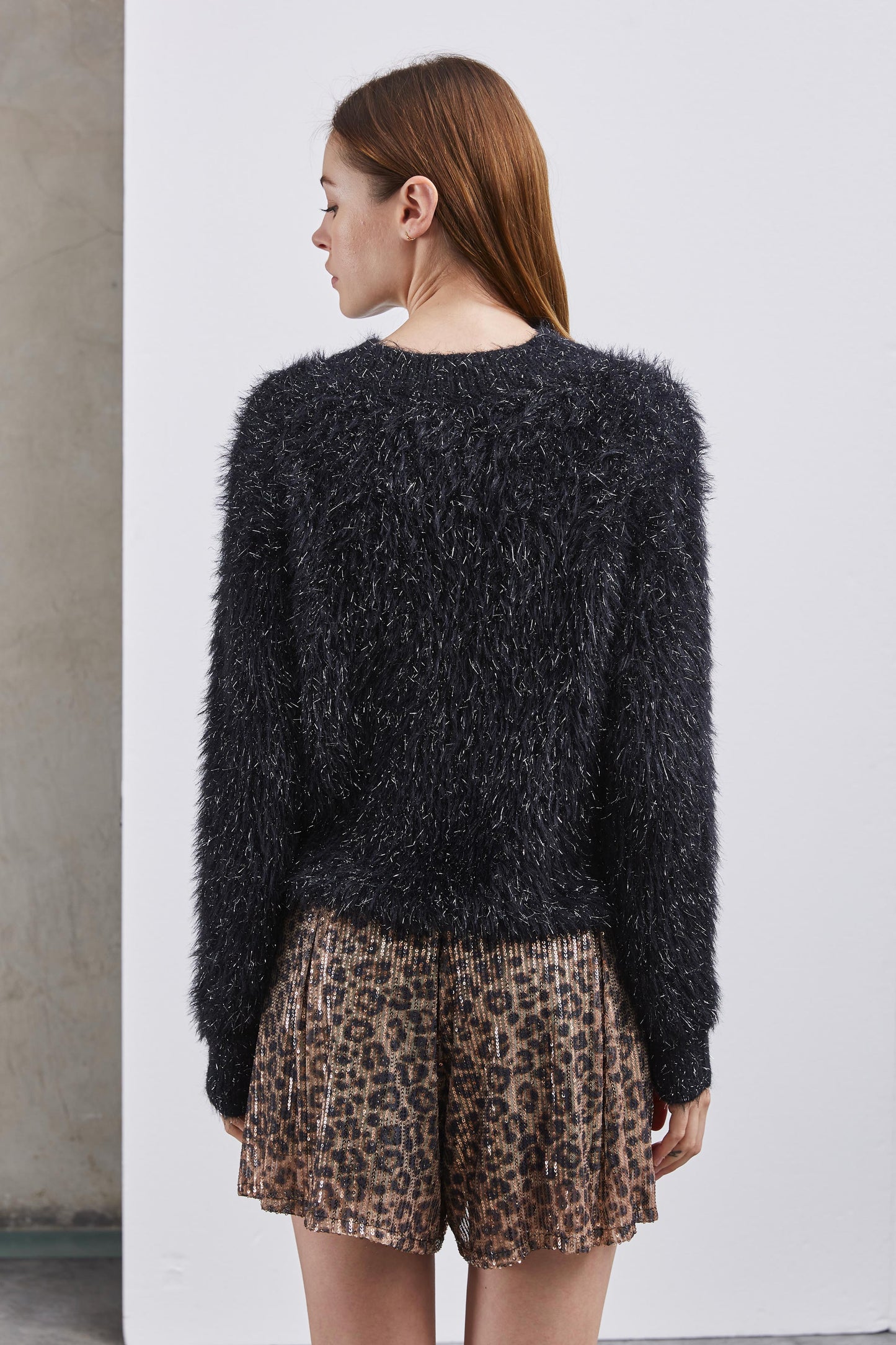 GLITTER KNIT SWEATER