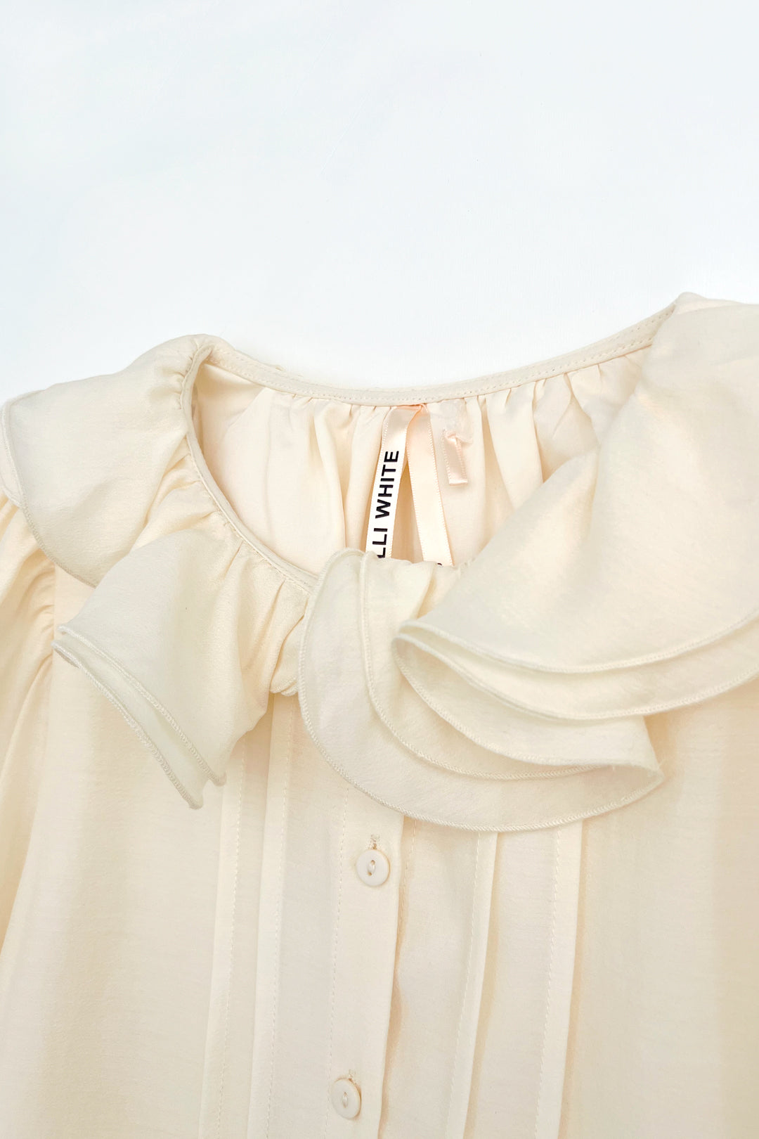 CHEMISE COL VOLANT