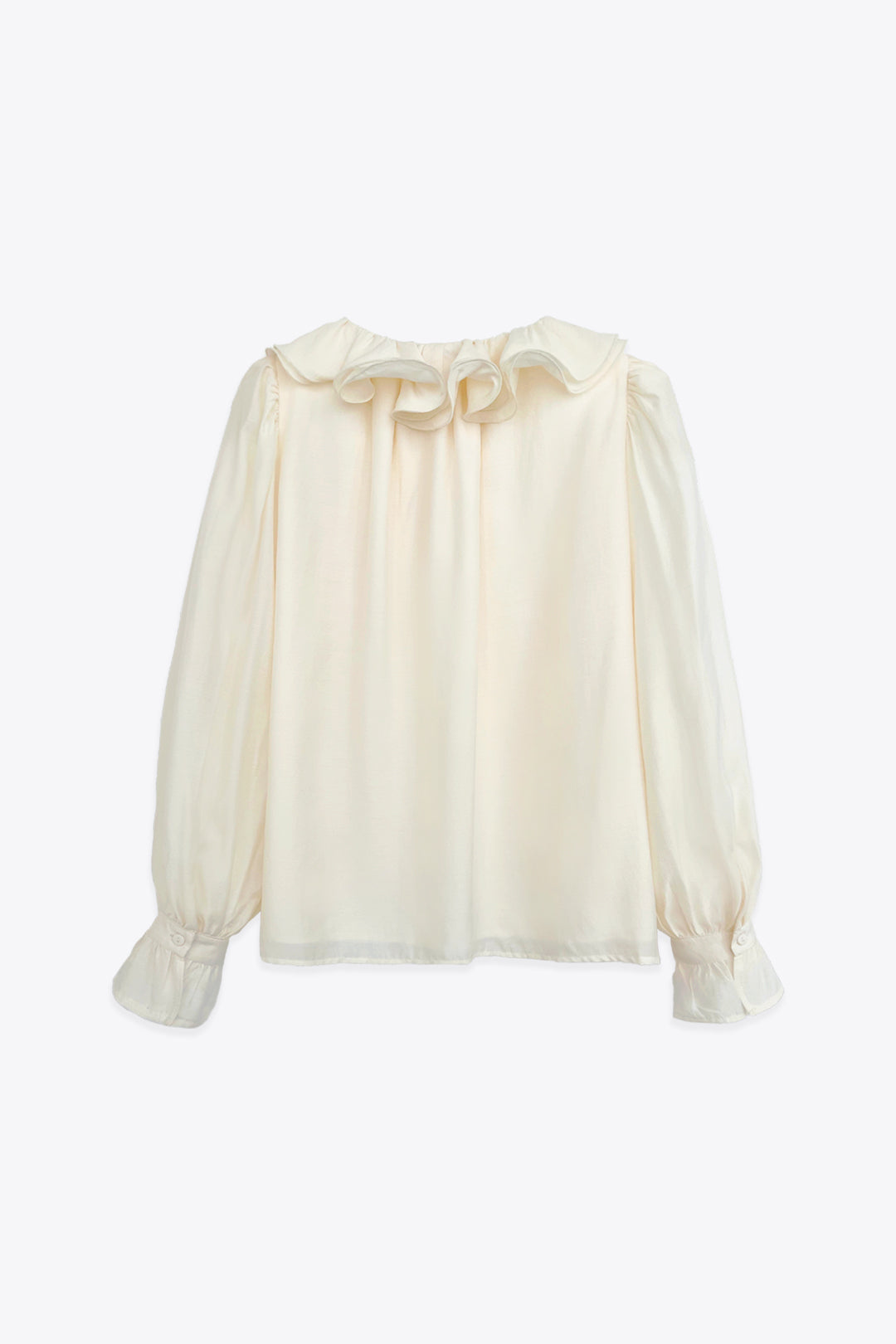 CHEMISE COL VOLANT