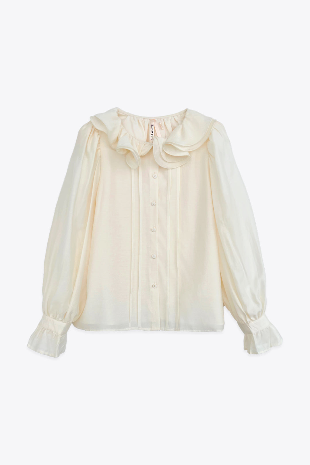 CHEMISE COL VOLANT