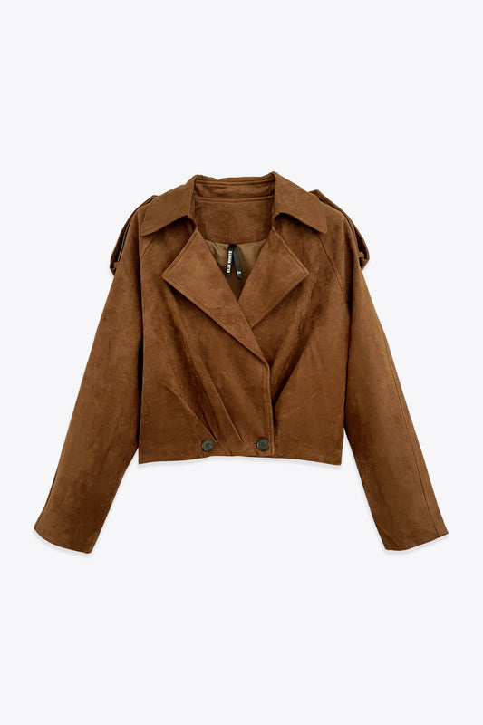 TRENCH COURT EN SUÉDINE