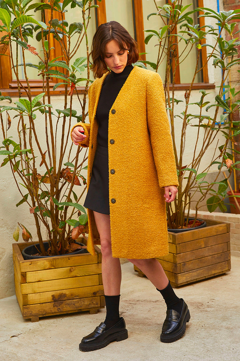 MANTEAU EN LAINE