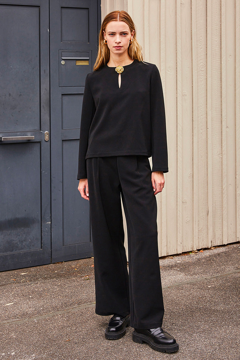 PANTALON TAILLEUR À PINCE