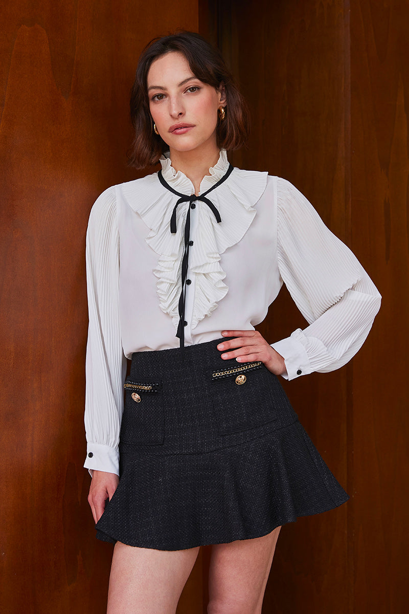 JUPE EN TWEED
