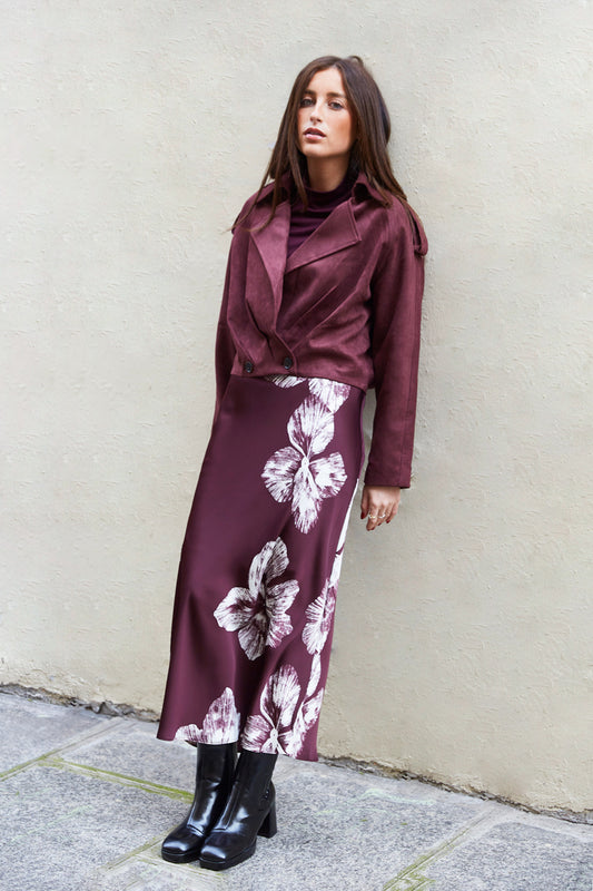 TRENCH COURT EN SUÉDINE