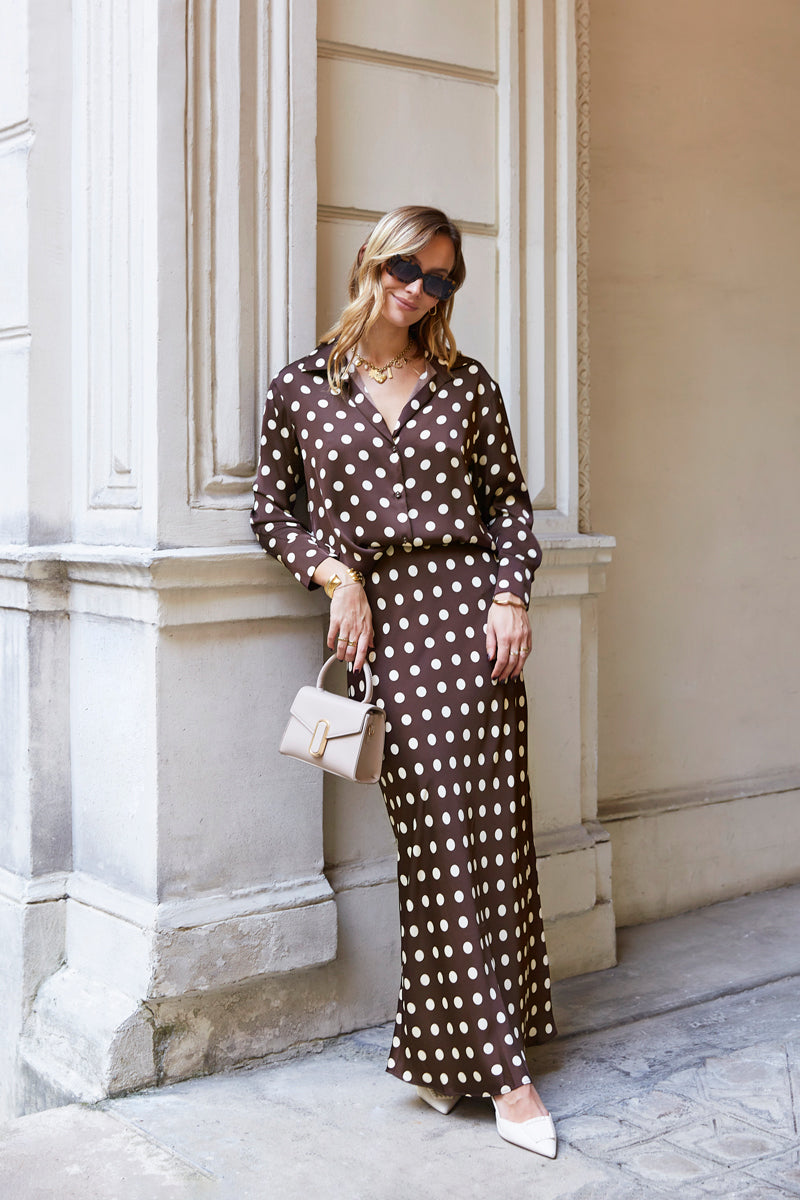 CHEMISE À POIS