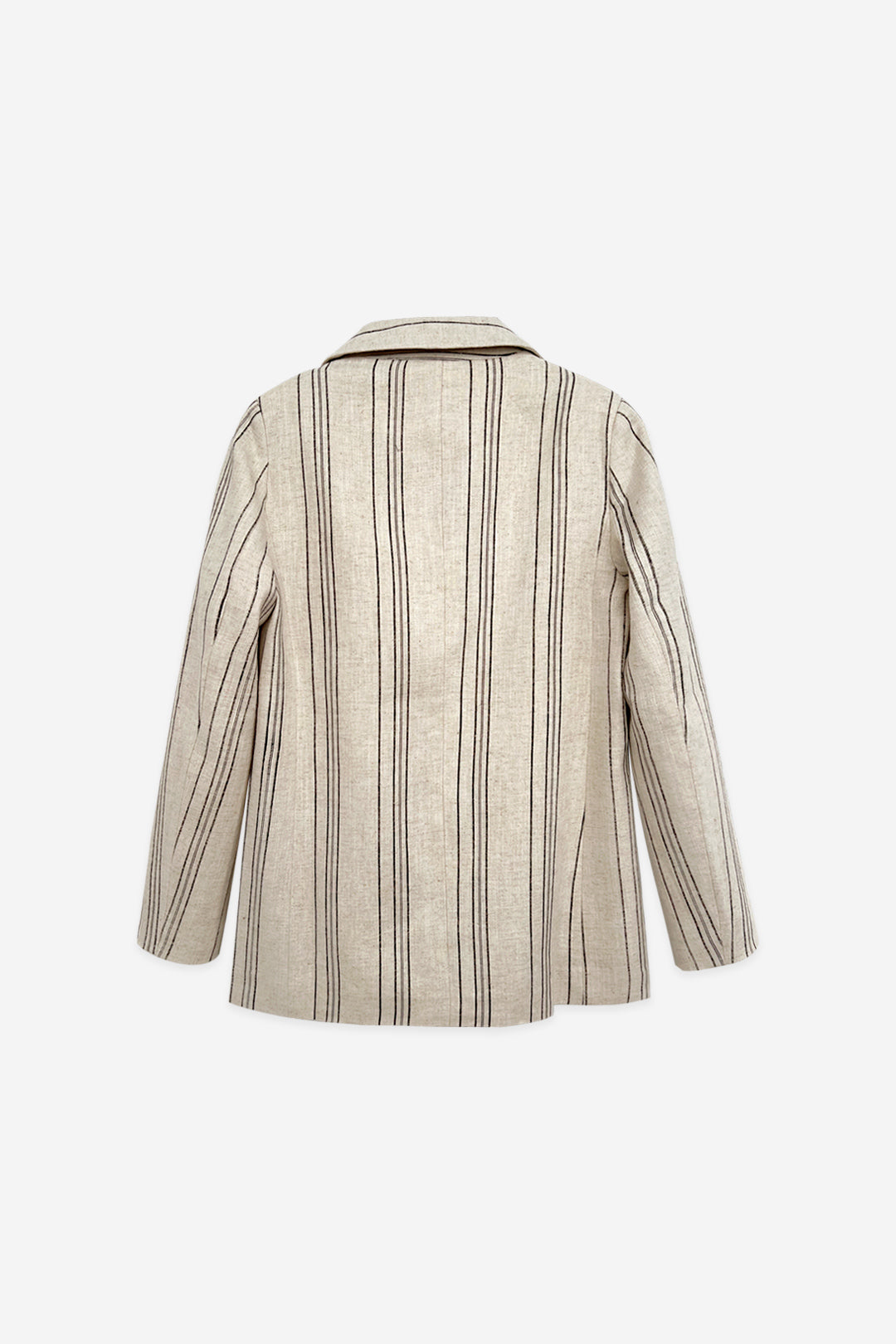 BLAZER EN LIN À RAYURES