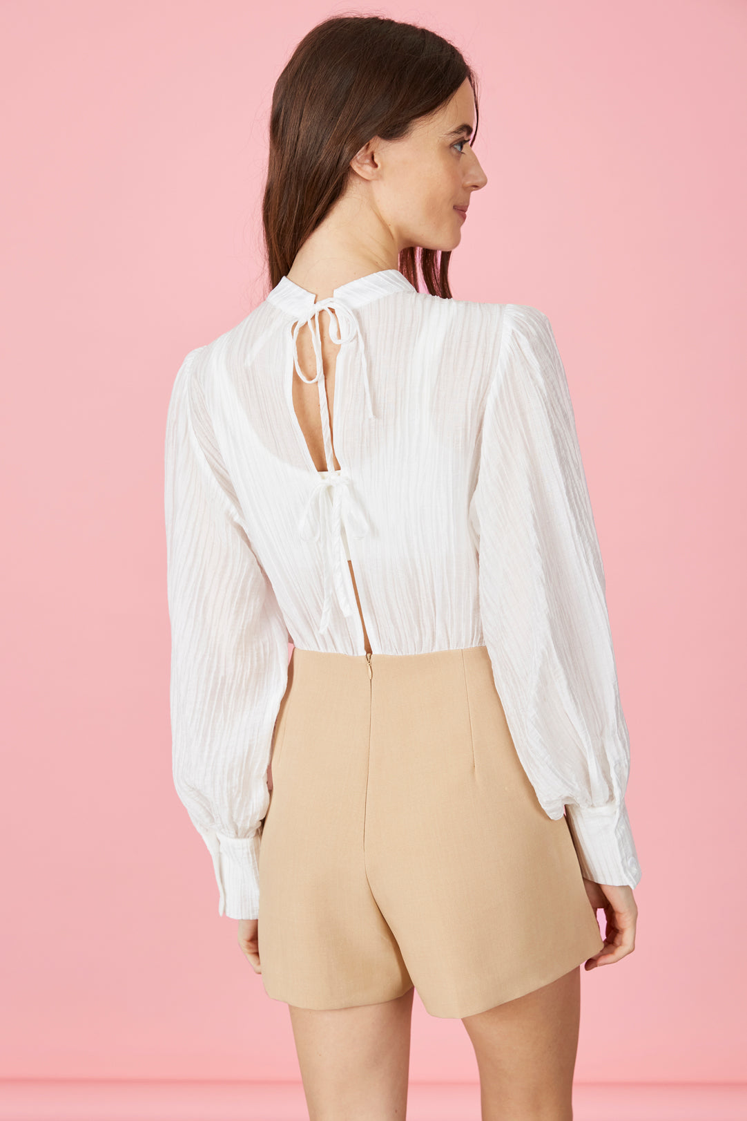 COMBISHORT BICOLORE BEIGE