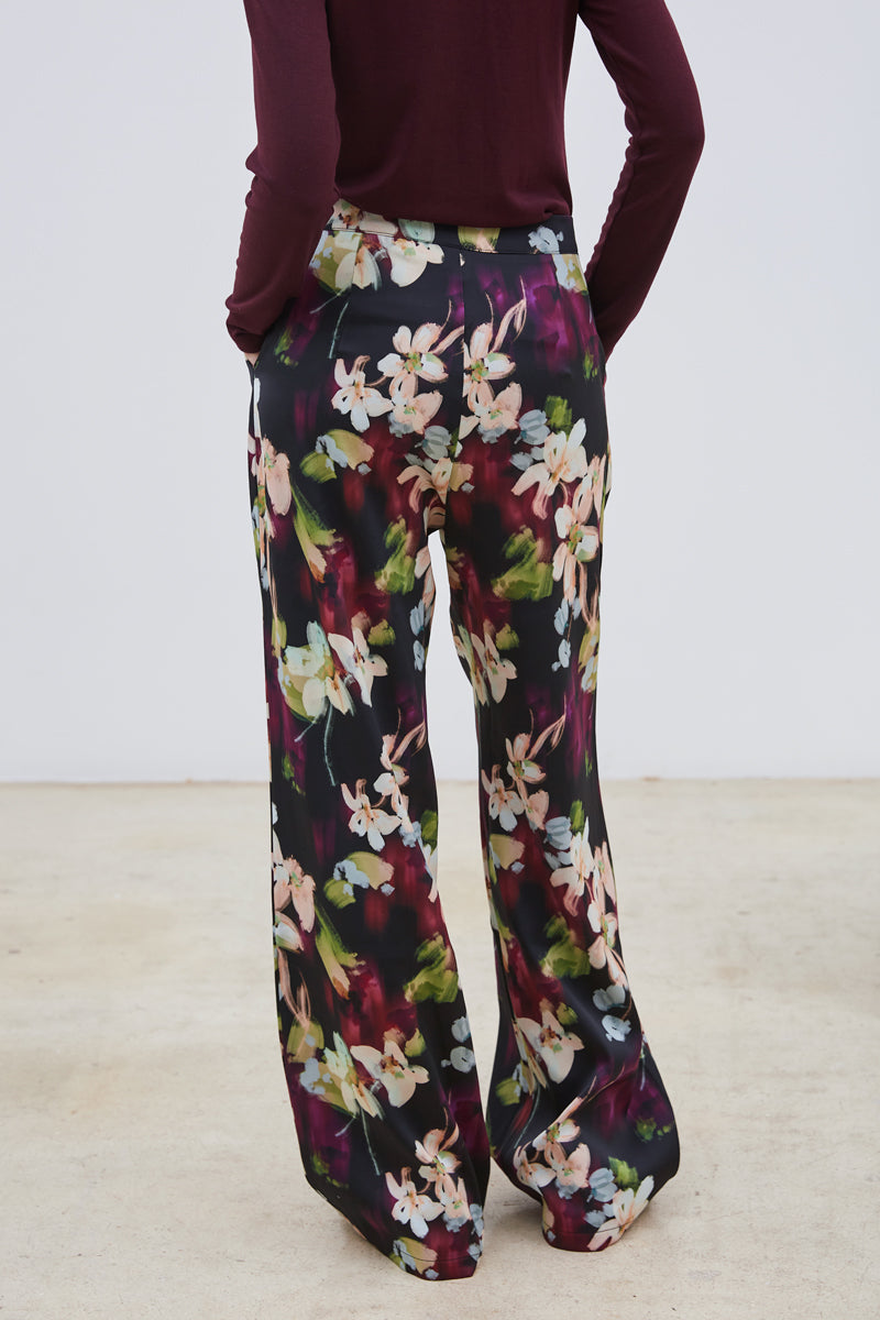 PANTALON FLEURI