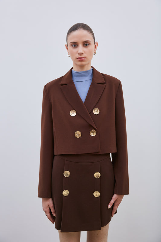 BLAZER COURT CROISÉ