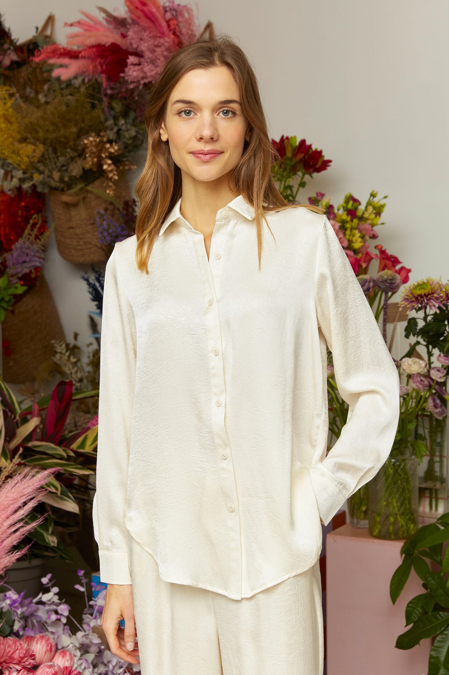 CHEMISE TEXTURÉE