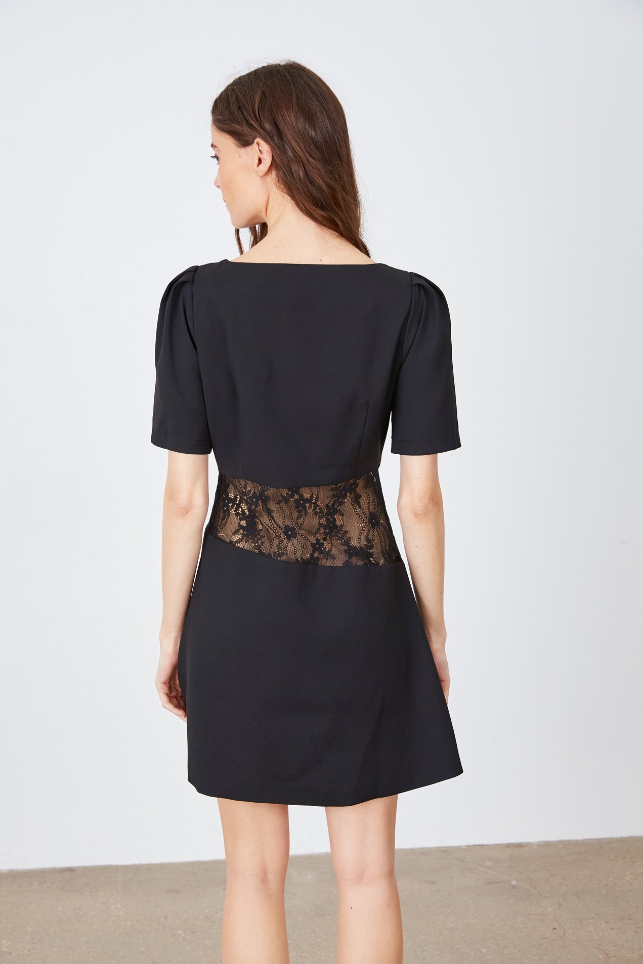 SEQUINED FLOWER DRESS