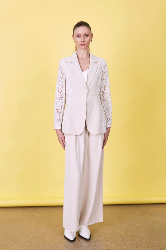 BLAZER À DENTELLE