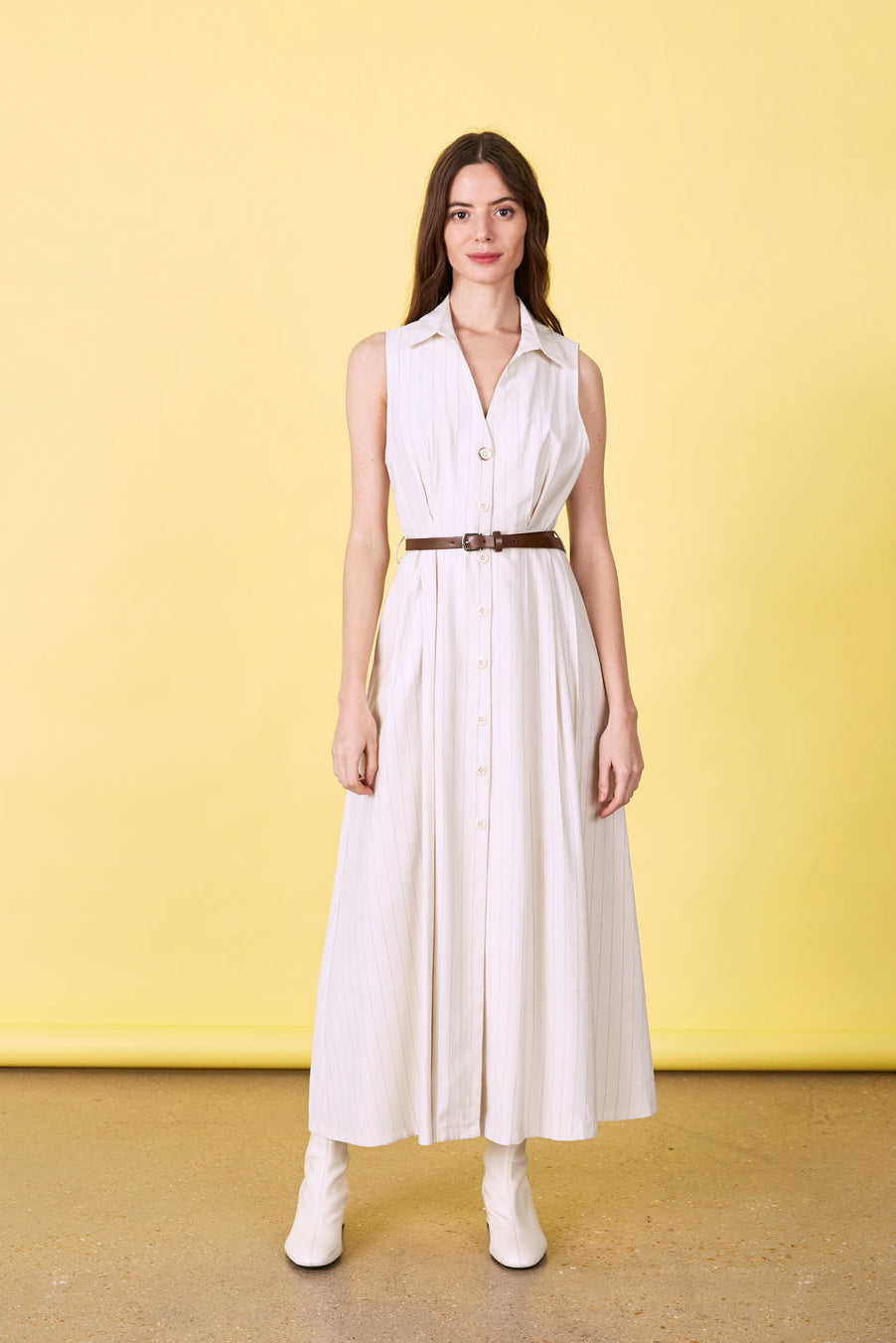 SEQUINED FLOWER DRESS