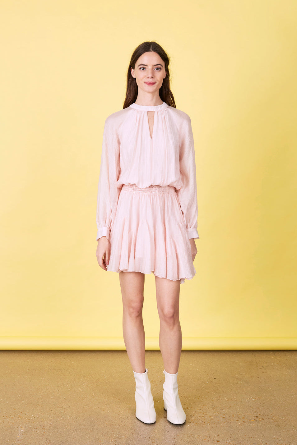 SEQUINED FLOWER DRESS