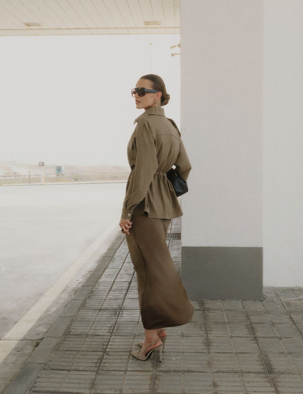 Alba Skirt - Khaki