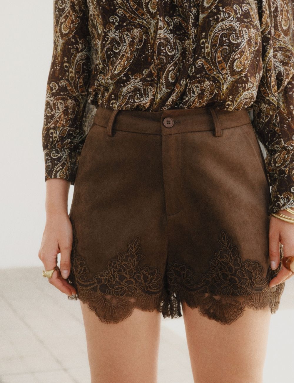 Short Cinta - chocolat