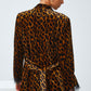 FEATHERED LEOPARD BLAZER