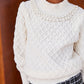 PULL EN MAILLE PERLÉE