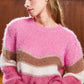 STRIPED KNIT SWEATER