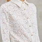 ECRU LACE SHIRT