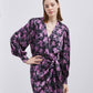 PURPLE FLOWER DRESS 