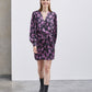 PURPLE FLOWER DRESS 