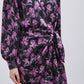 PURPLE FLOWER DRESS 