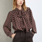 DOT BOW TIE SHIRT