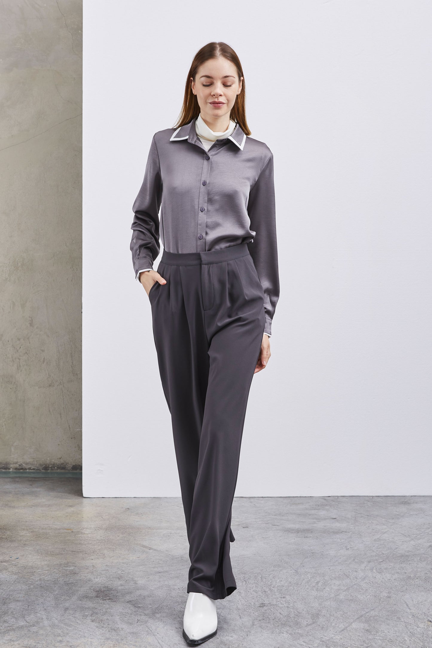 DOUBLE COLLAR SHIRT