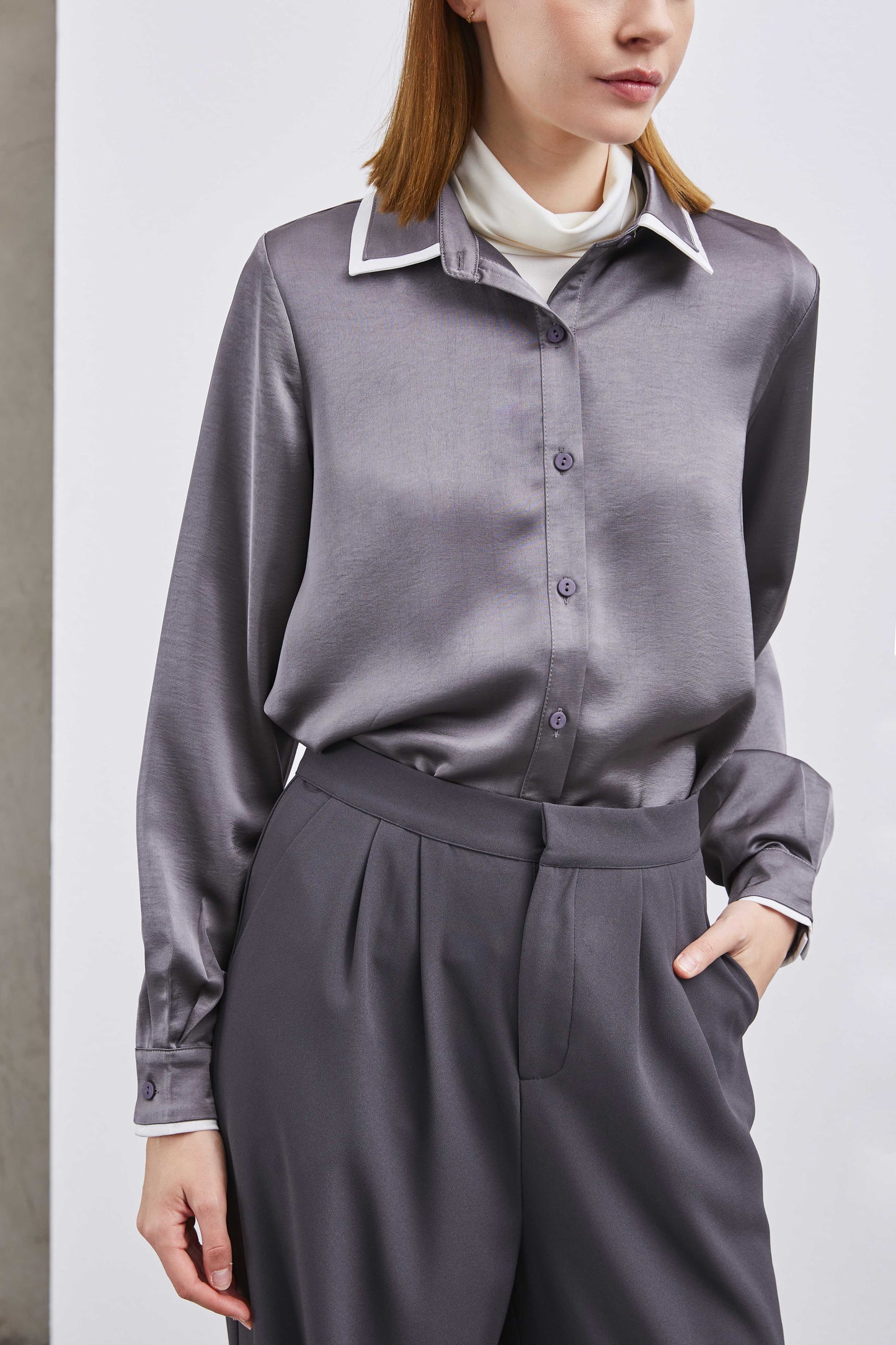 DOUBLE COLLAR SHIRT