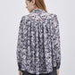 FLORAL SHIRT WITH SEQUINS