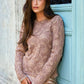 SEQUIN KNIT SWEATER