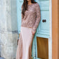 SEQUIN KNIT SWEATER