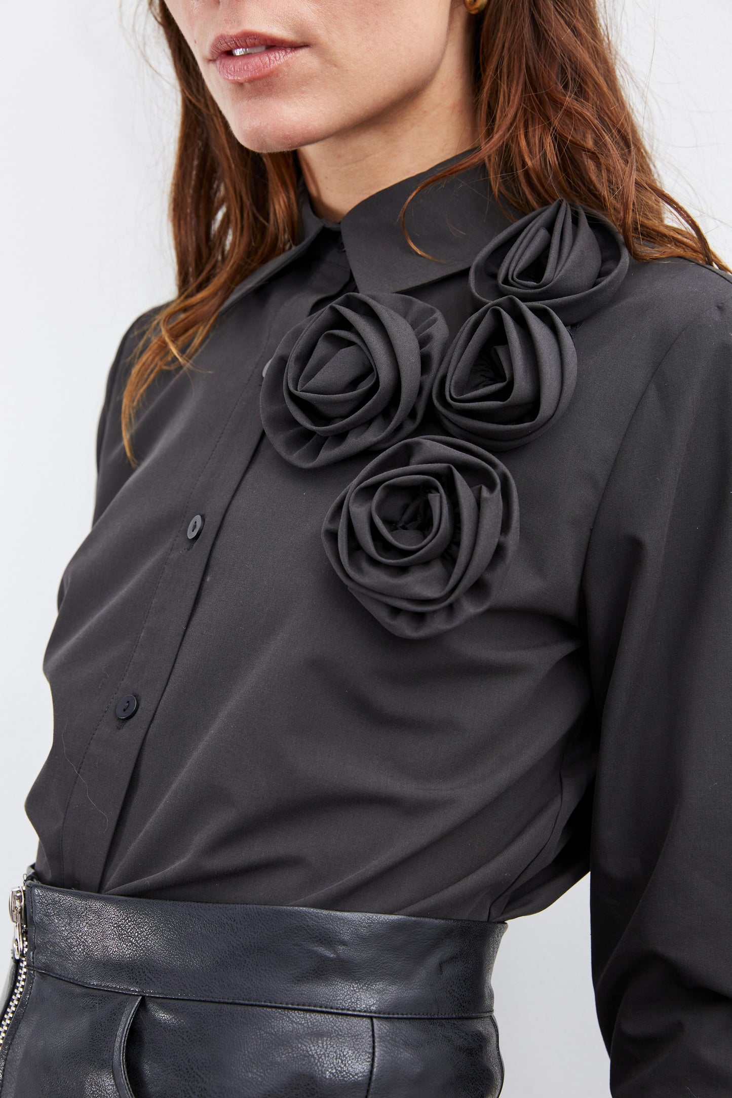 CHEMISE À FLEURS