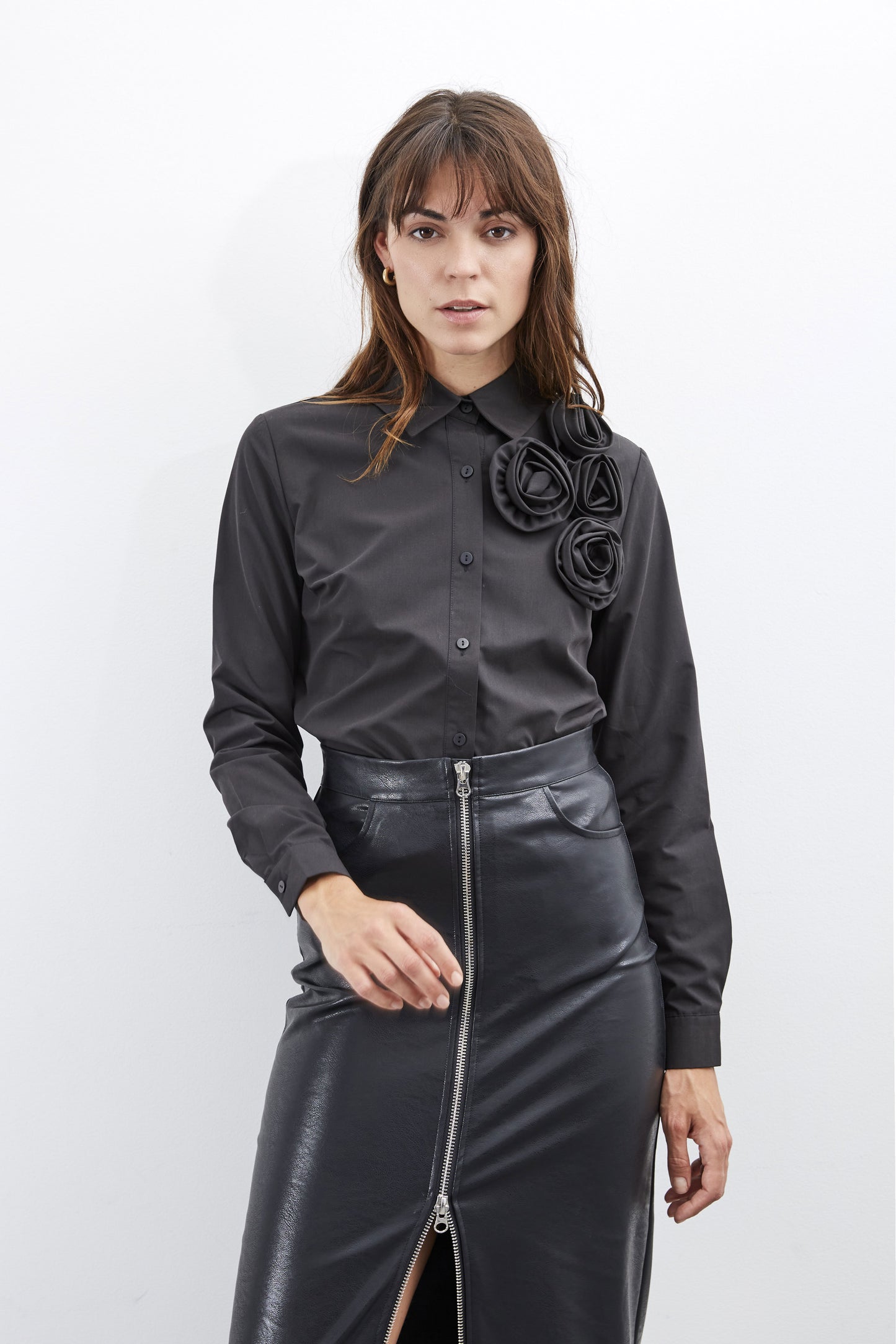 CHEMISE À FLEURS