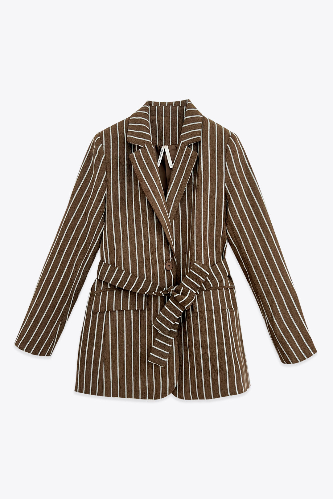 VESTE À RAYURES EN VELOURS CÔTELÉ