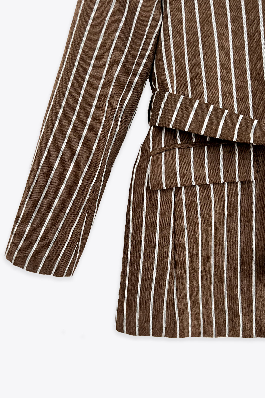 VESTE À RAYURES EN VELOURS CÔTELÉ