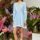 ROBE CACHE COEUR EN DENTELLE