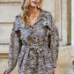ROBE CHEMISE ZÉBRÉ