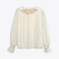 CHEMISE COL VOLANT