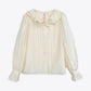 CHEMISE COL VOLANT
