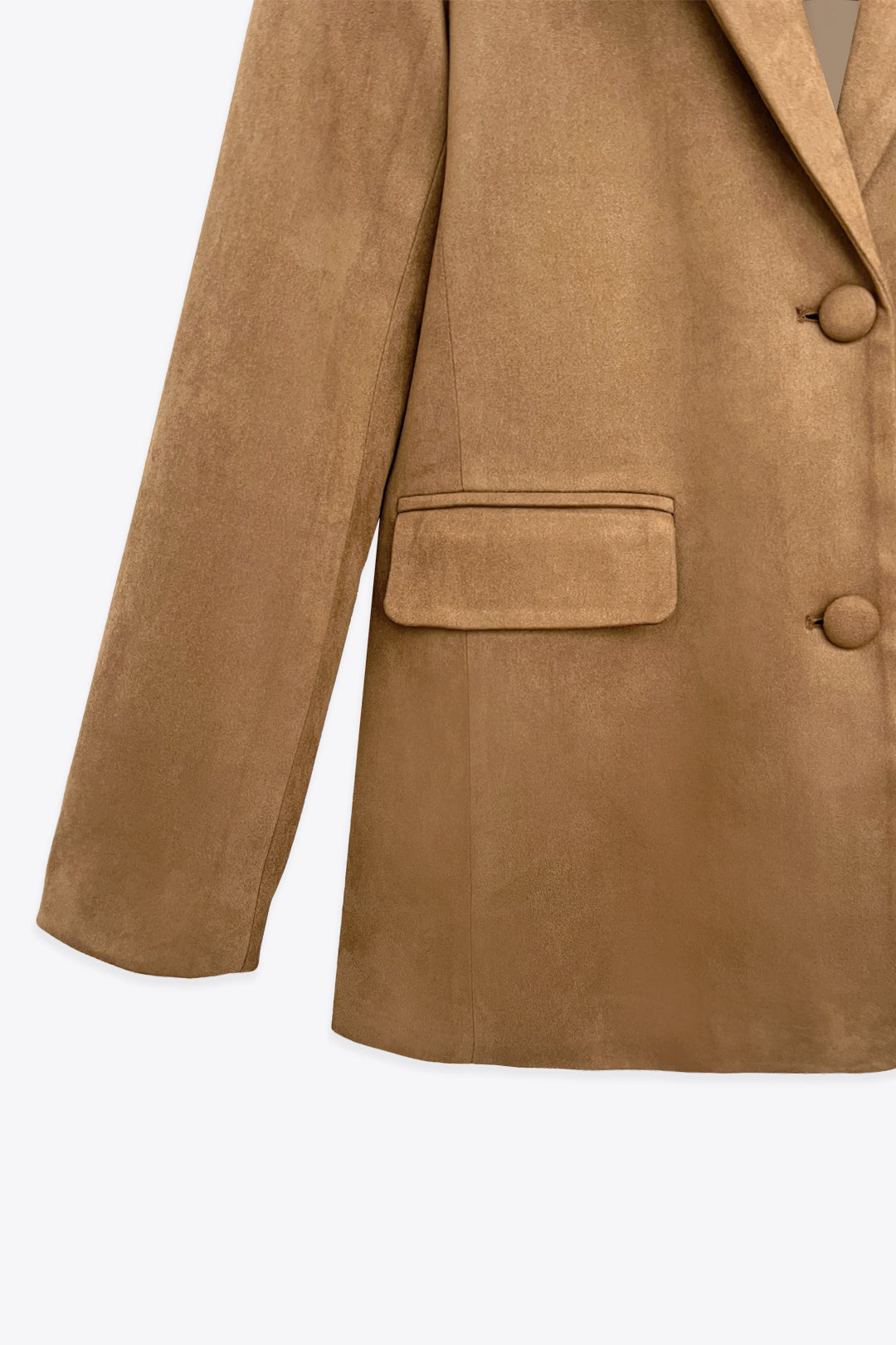 BLAZER EN SUÉDINE