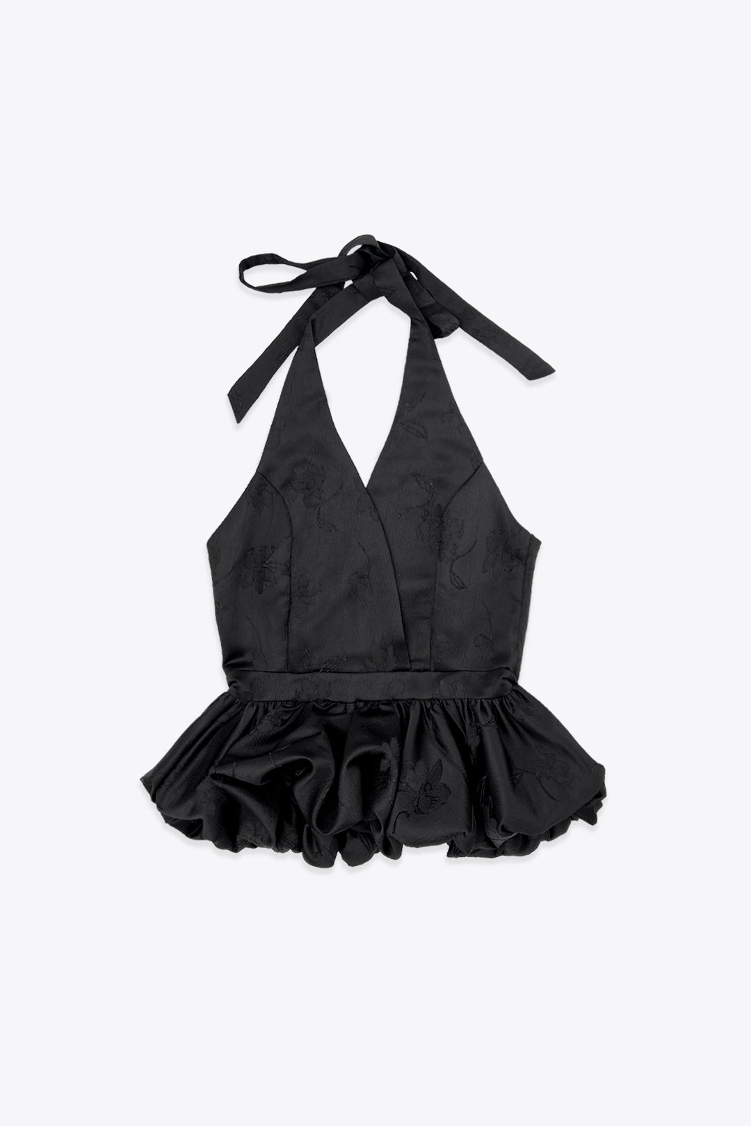 TOP À ENCOLURE AMÉRICAINE