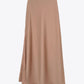 PINK SATIN SKIRT
